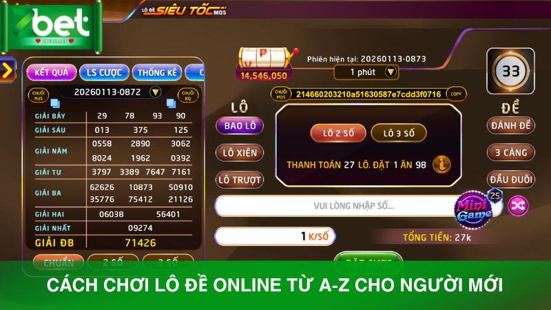 Cách chơi lô đề online từ A-Z cho người mới