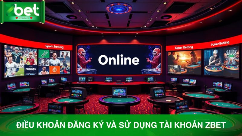 Đăng ký và sử dụng tài khoản tại nhà cái Zbet