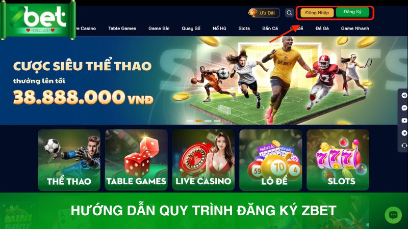 Hướng dẫn các bước tạo tài khoản Zbet cho tân thủ