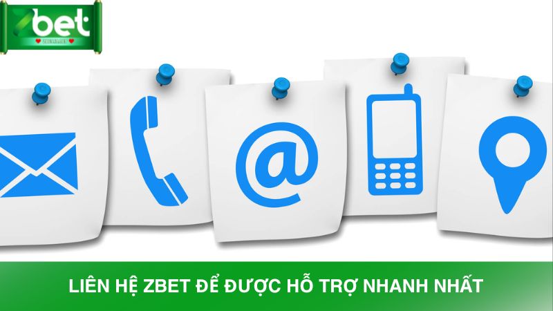 Liên hệ Zbet ngay để được hỗ trợ nhanh chóng, kịp thời nhất