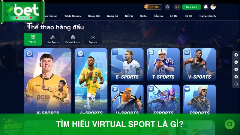 Giới thiệu chi tiết về Virtual Sport là gì